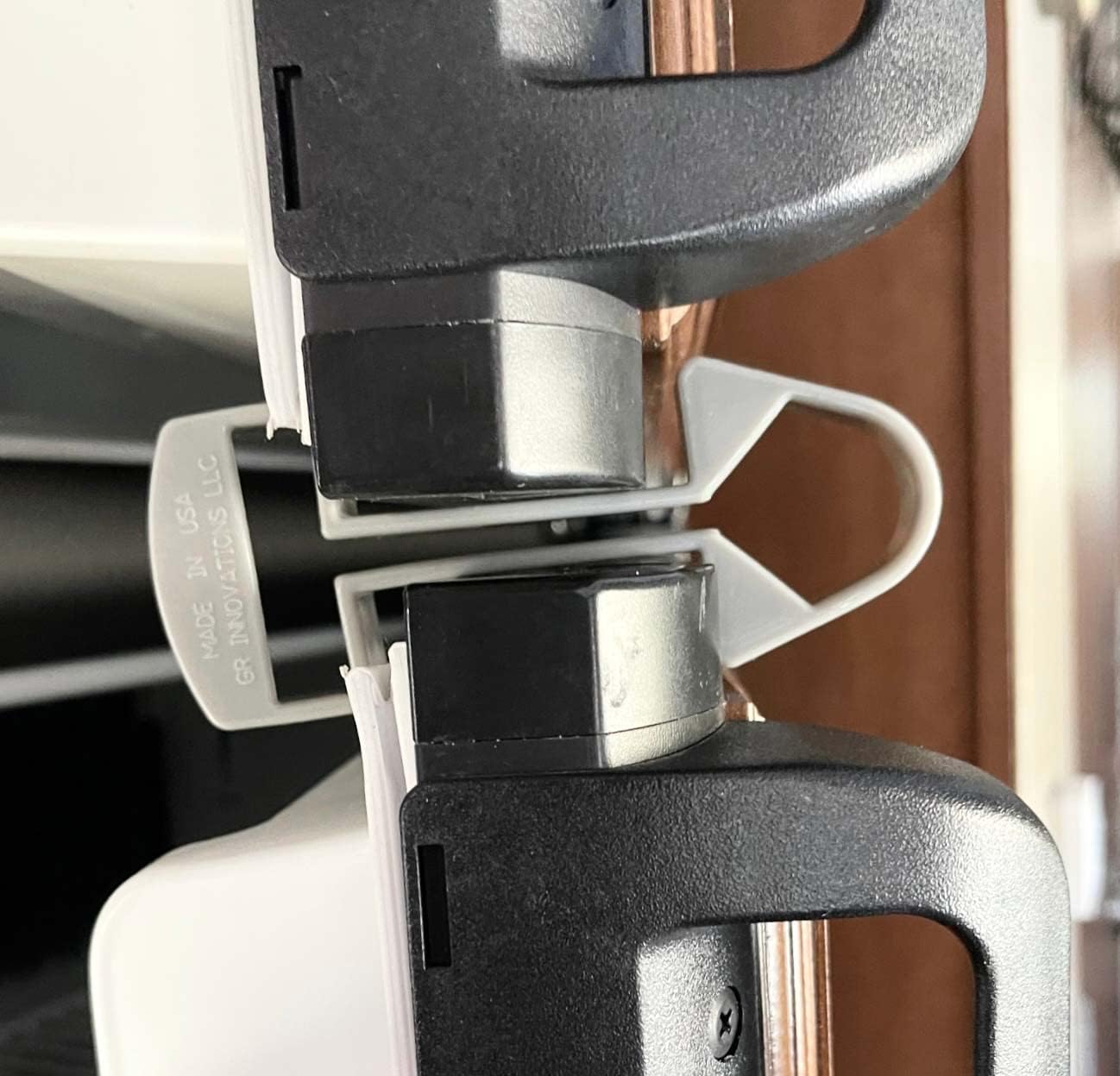 GR Innovations RV Refrigerator Door Stop Prop