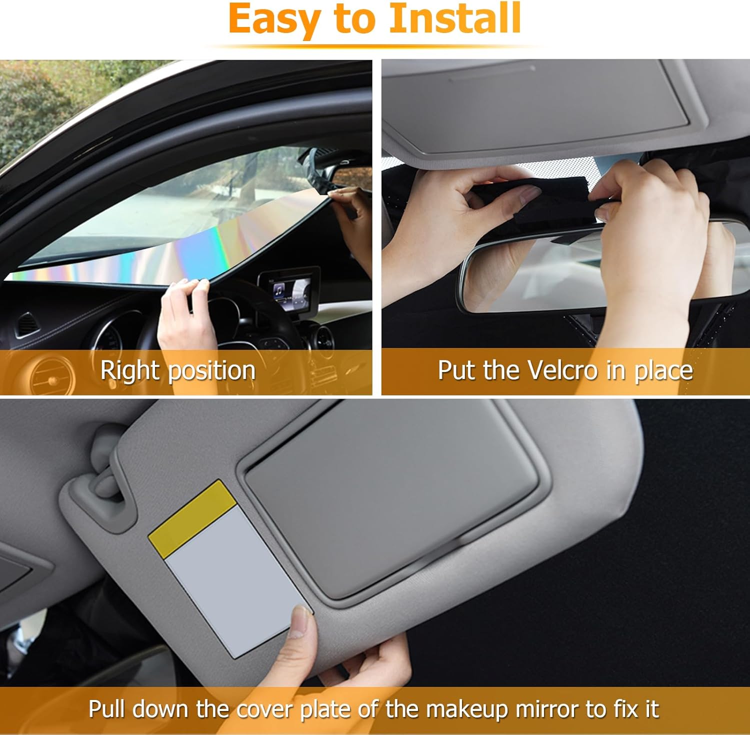 Bestview Windshield Sun Shade for Nissan Frontier 2006-2021
