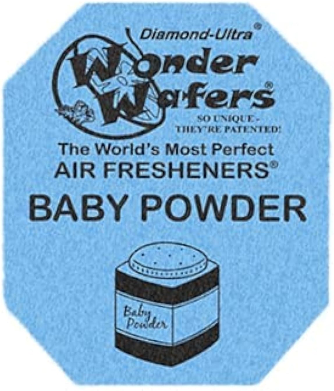 Wonder Wafers Air Fresheners 25ct Baby Powder Scent