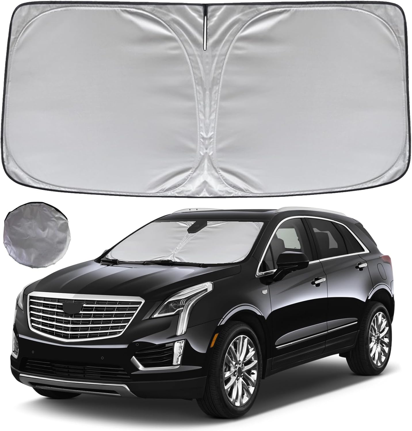 KAYZT Windshield Sun Shade for Cadillac XT5 2017-2025