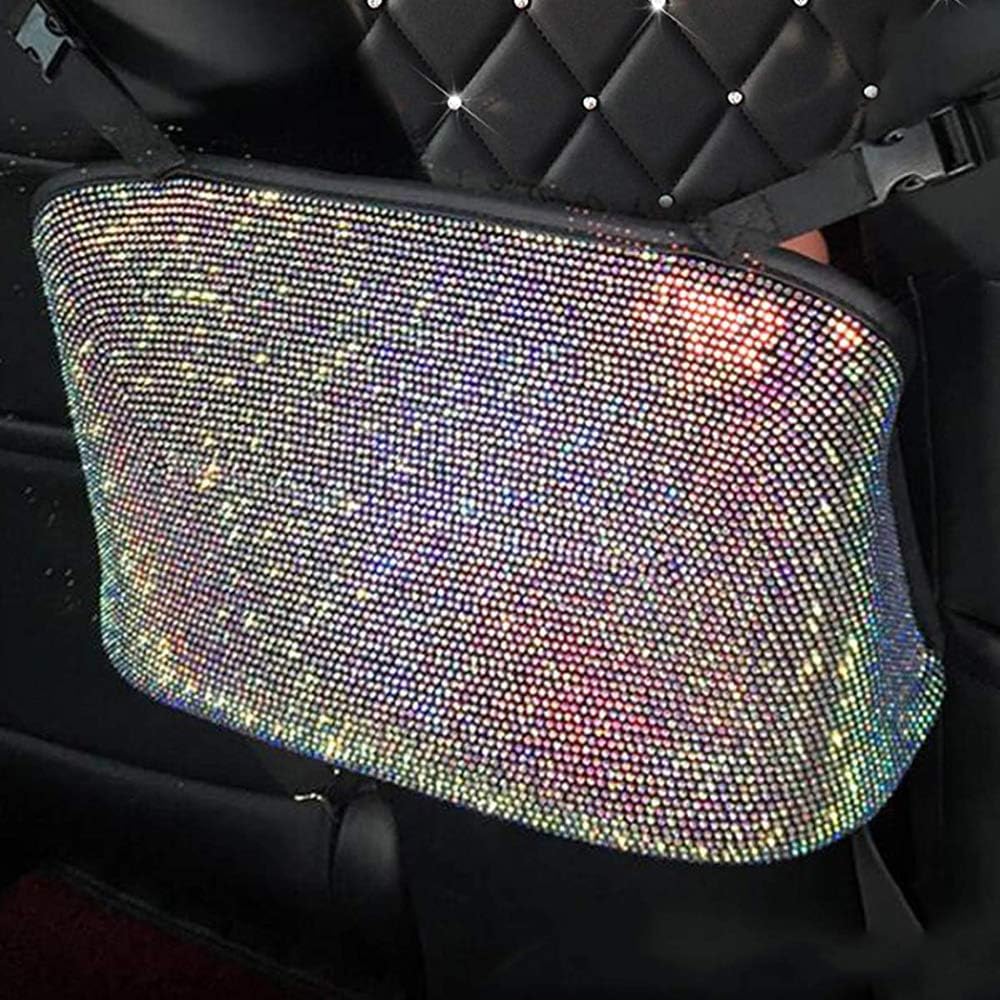 3 Pack Bling Car Seat Organizer with Cup Holder