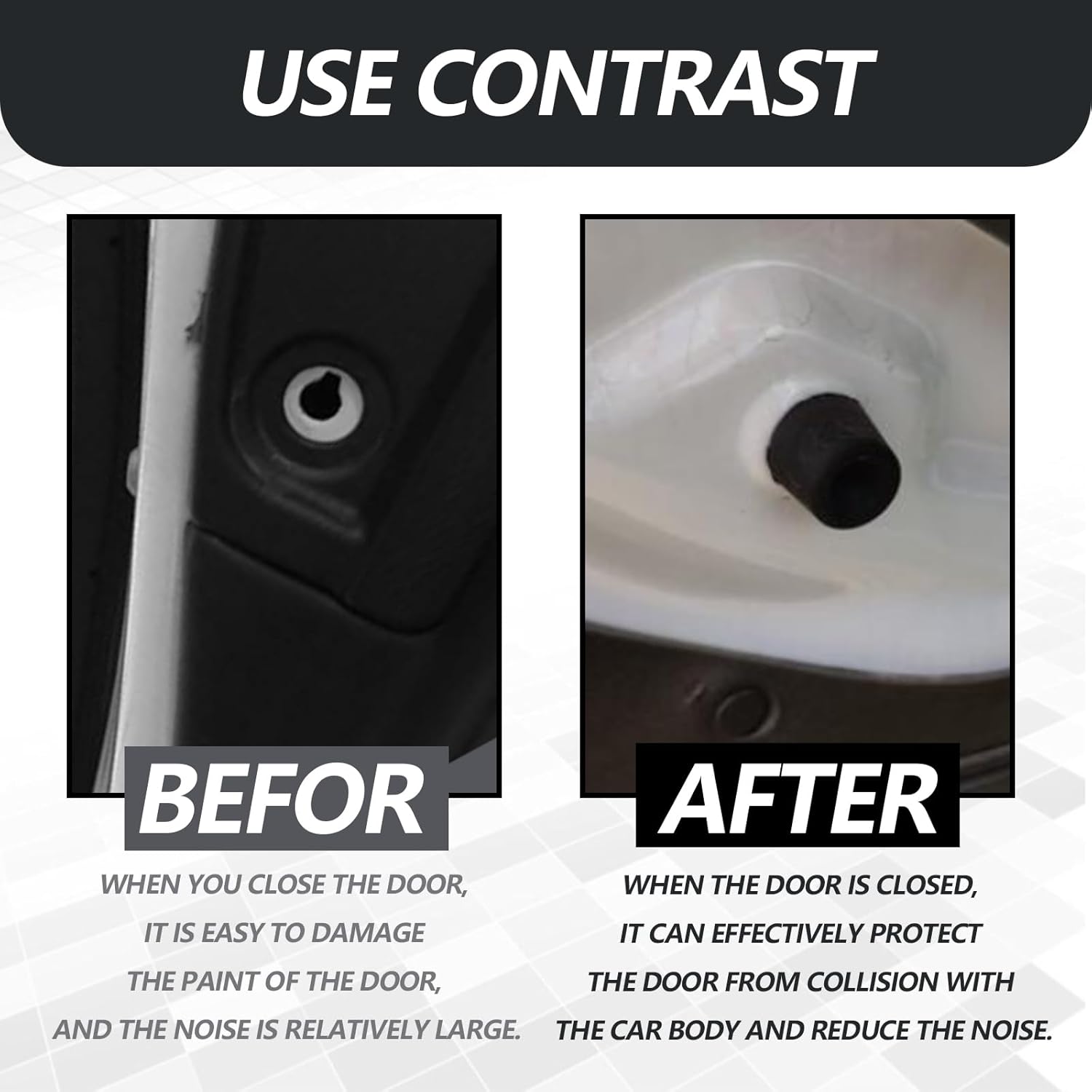 KEVWR 8219128010 Door Bumper Stopper Protector
