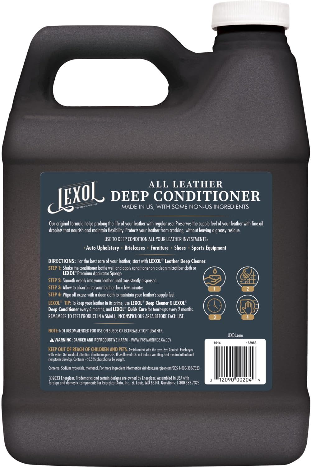 Lexol Deep Leather Conditioner 3 Liters