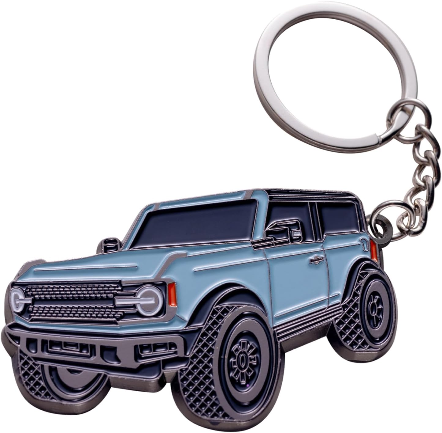 SINLAKUA Ford Bronco 4 Door Keychain Fob Cover