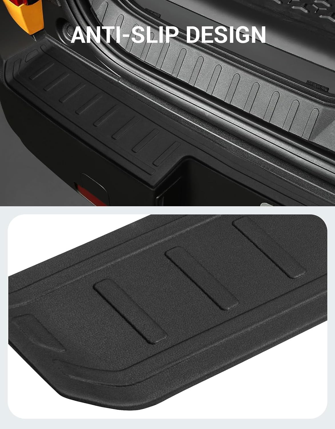 Ecarzo Rear Bumper Protector for 2021-2025 Bronco Sport