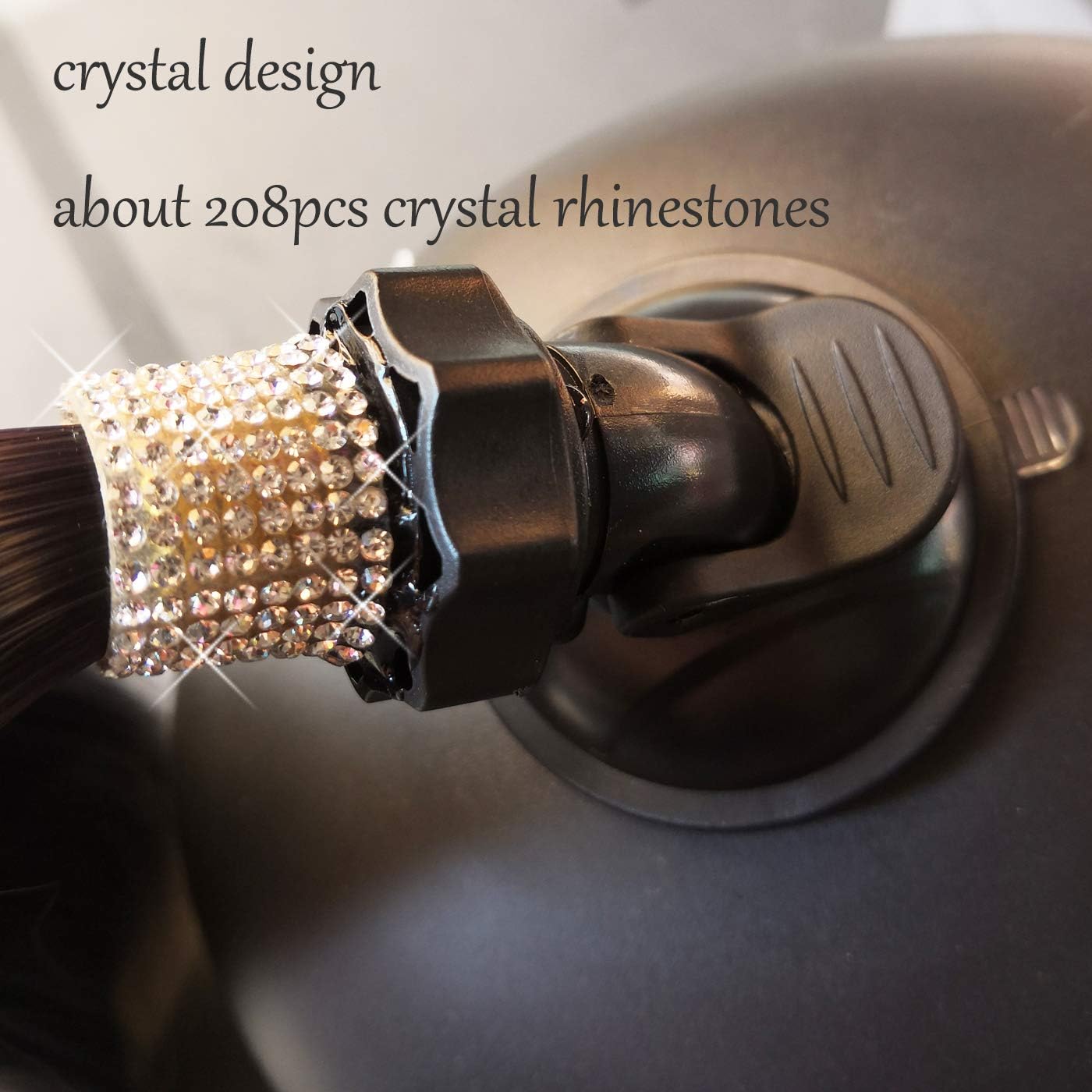 Crystal Pigtails 14 Inch for Helmet Decoration