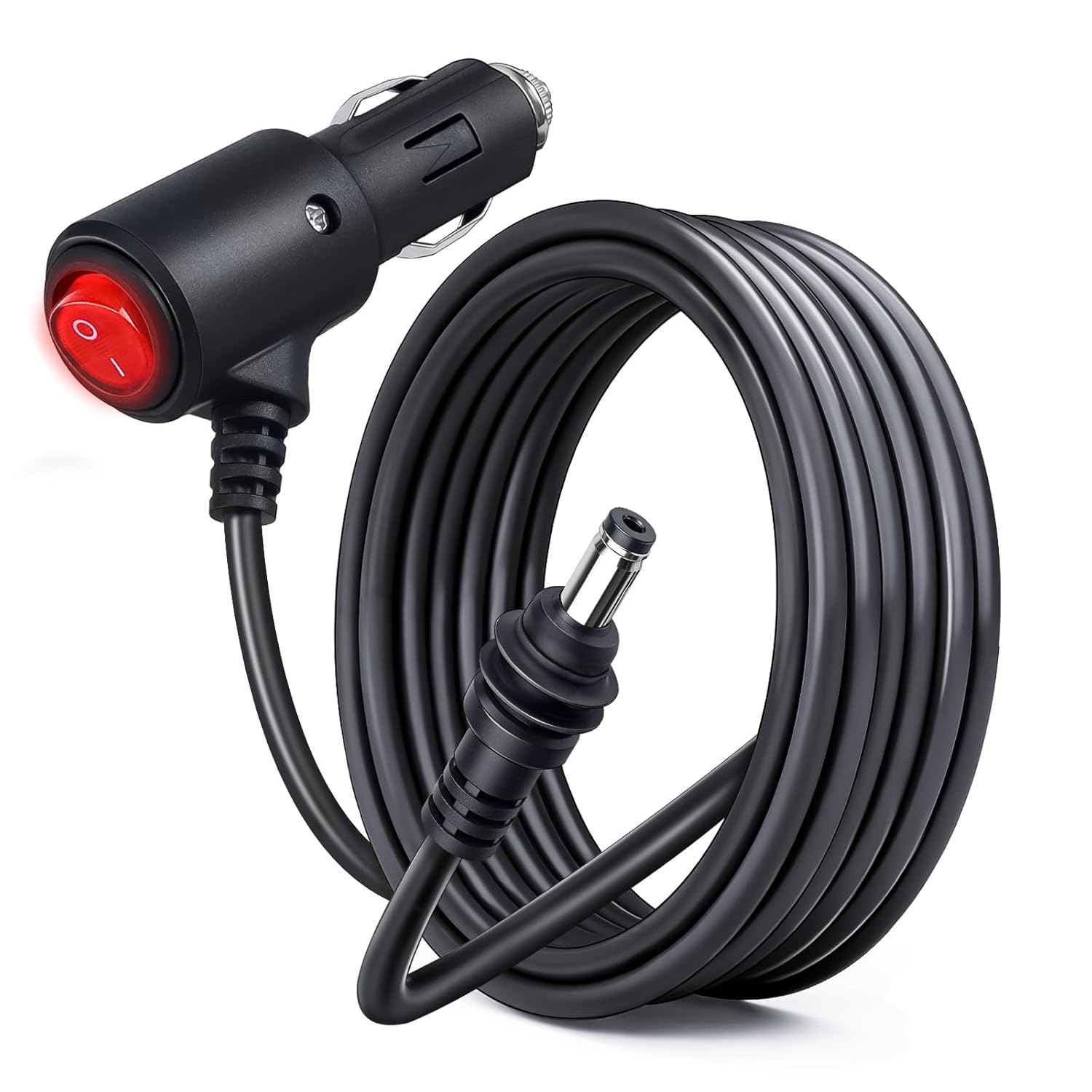 Starlink Mini Power Cable with Switch for Cigarette Lighter 10FT Waterproof 18AWG
