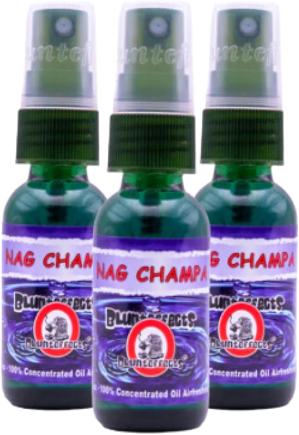 Blunteffects 100 Concentrated Air Freshener Nag Champa 3 Pack