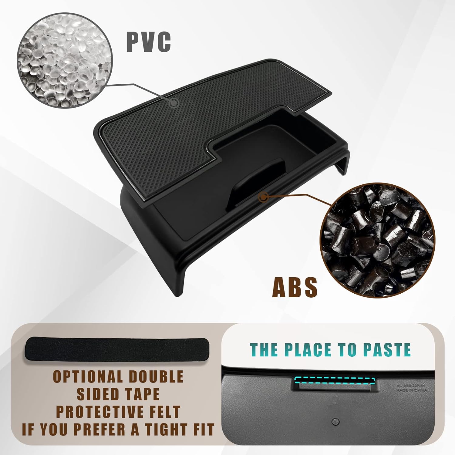 Muslogy Dash Console Storage Tray for GMC Yukon 2021-2024