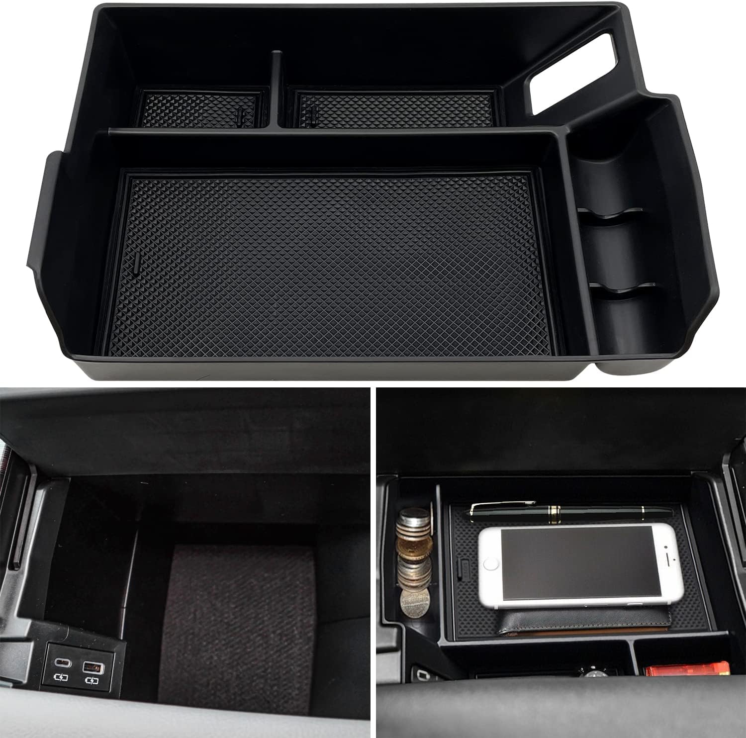 Center Console Organizer for 2021-2025 Toyota Sienna