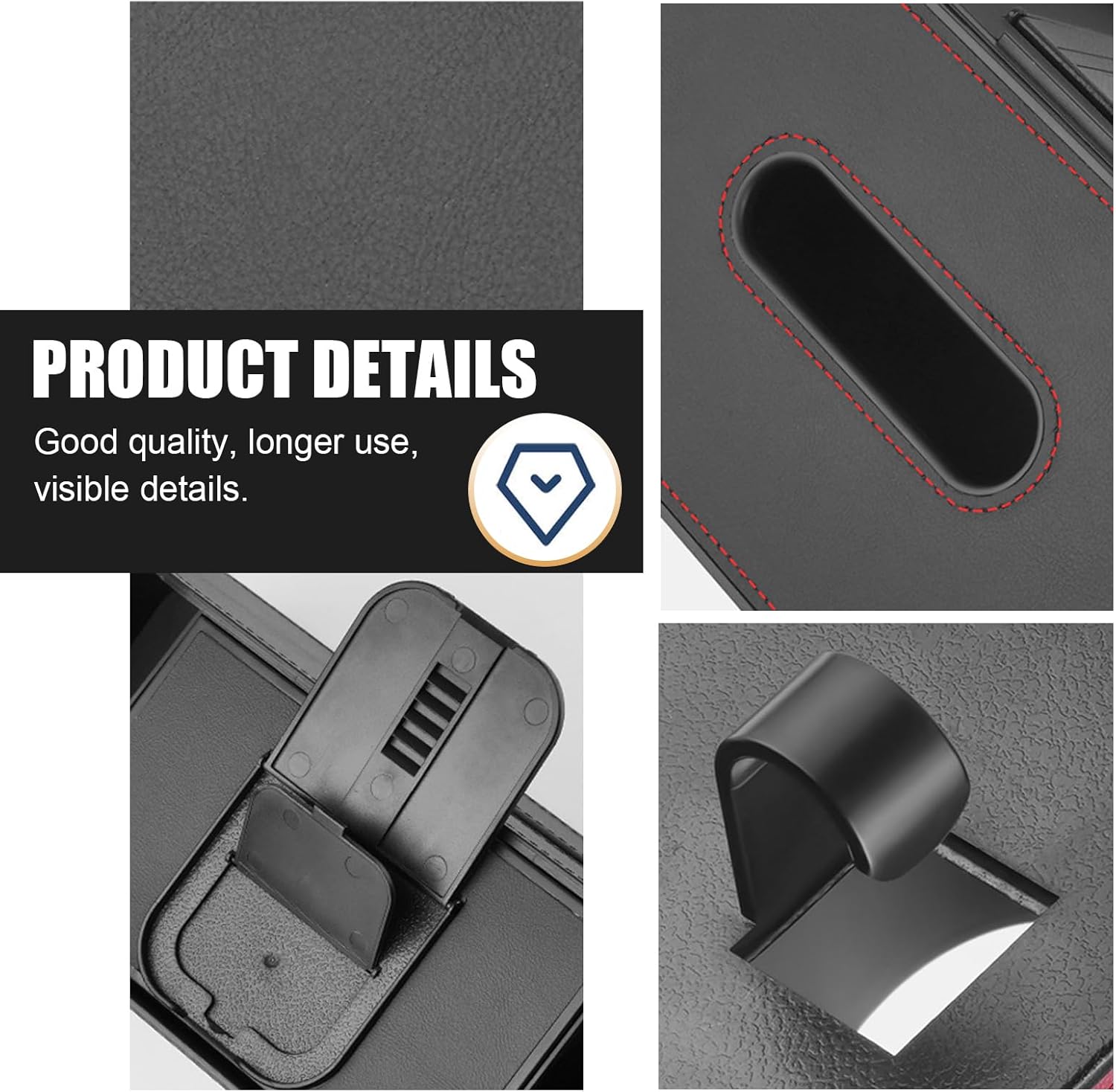 Nowkont 1 PC Car Seat Back Tissue Holder