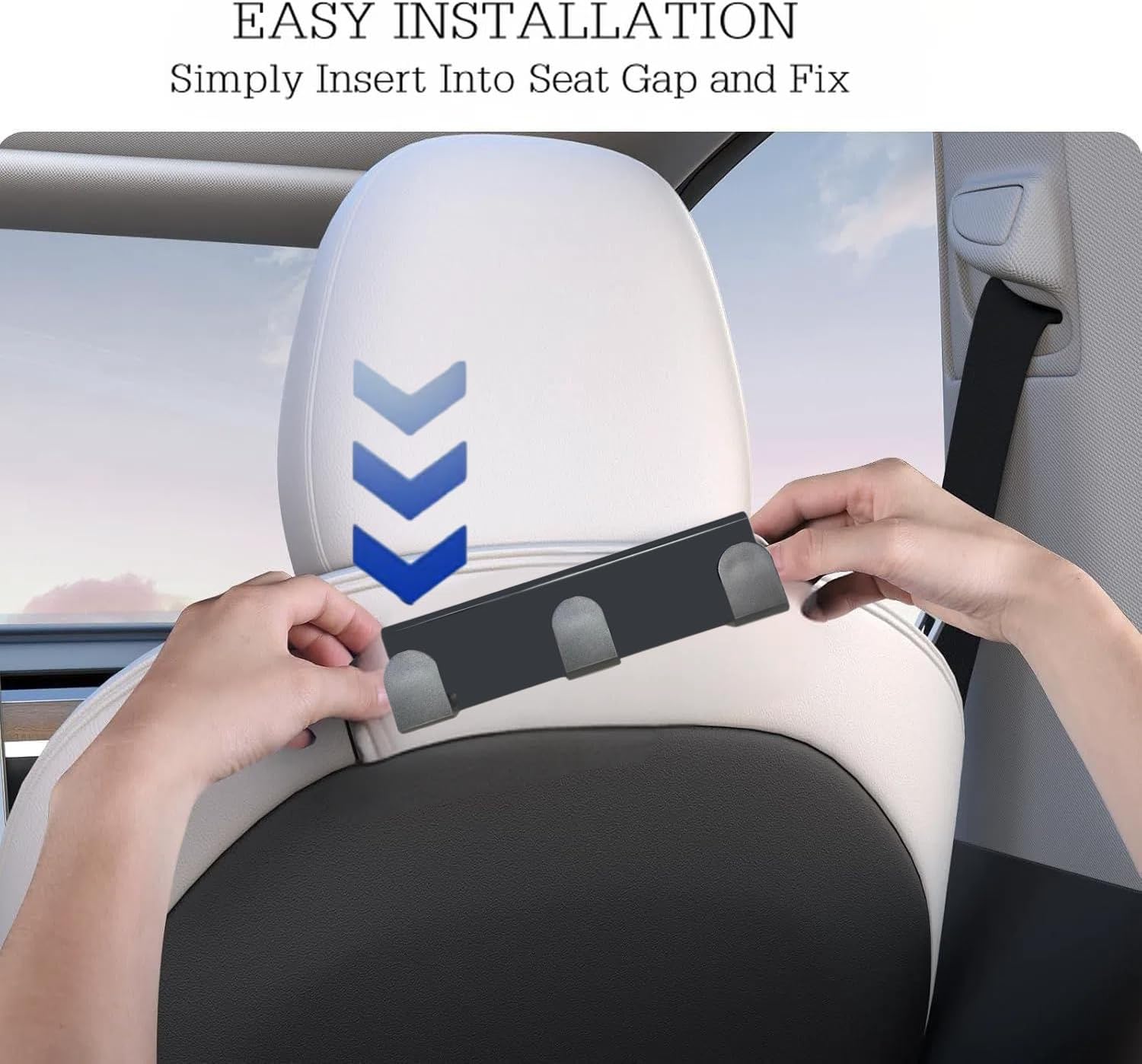 Car Back Seat Organizer for Kids and Adults 2 Pack