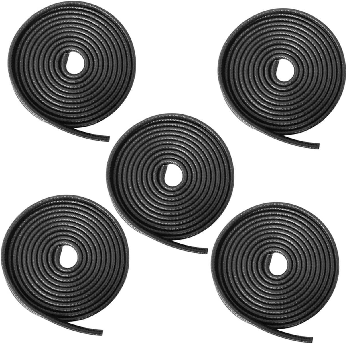 PartyKindom 5 Rolls Door Collision Seal Strip for Soundproofing and Weatherproofing