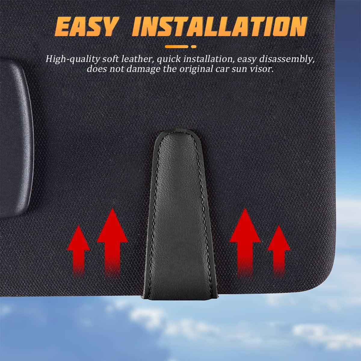 AICEL Magnetic Glasses Holder for Car Sun Visor