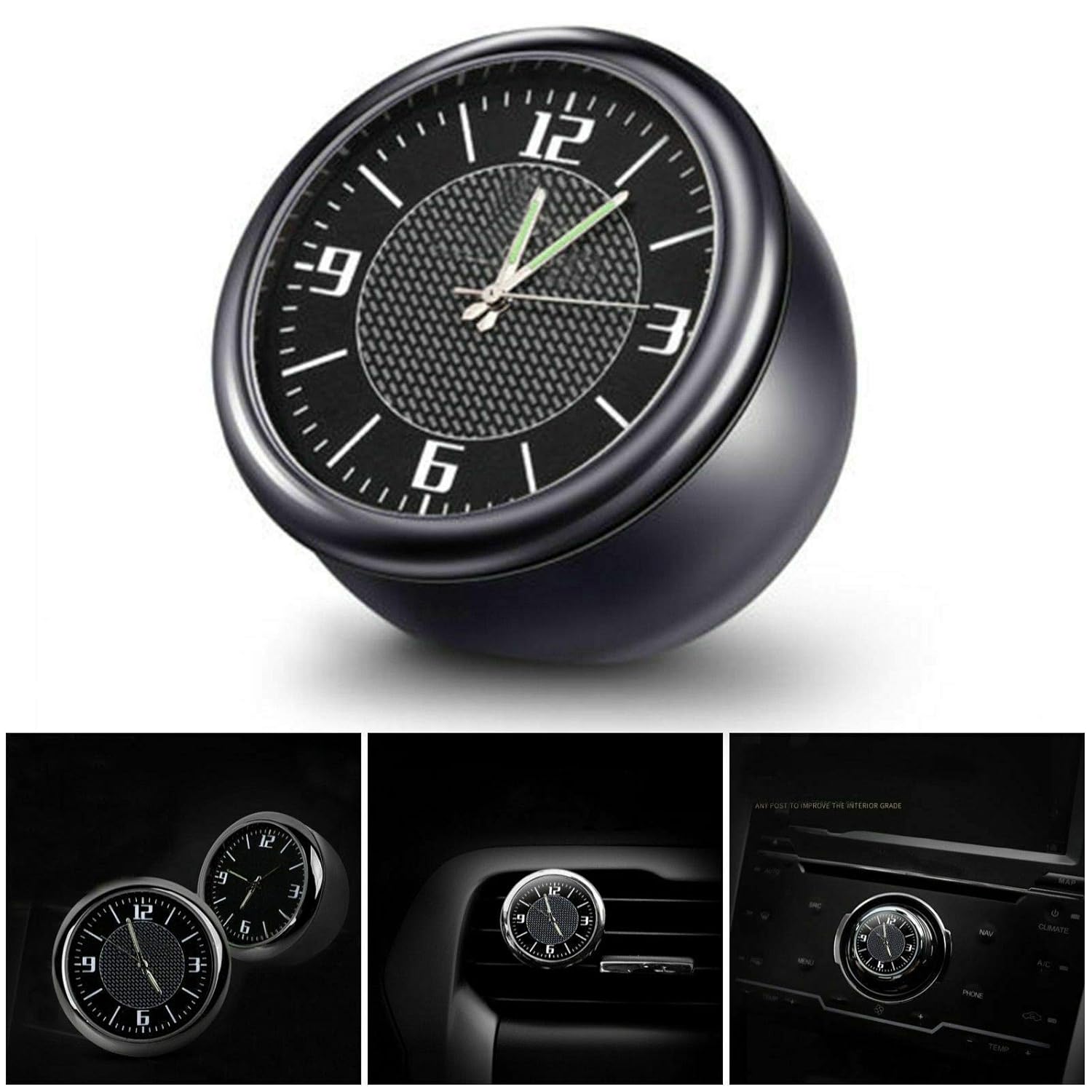 MACHSWON Universal Mini Digital Car Clock