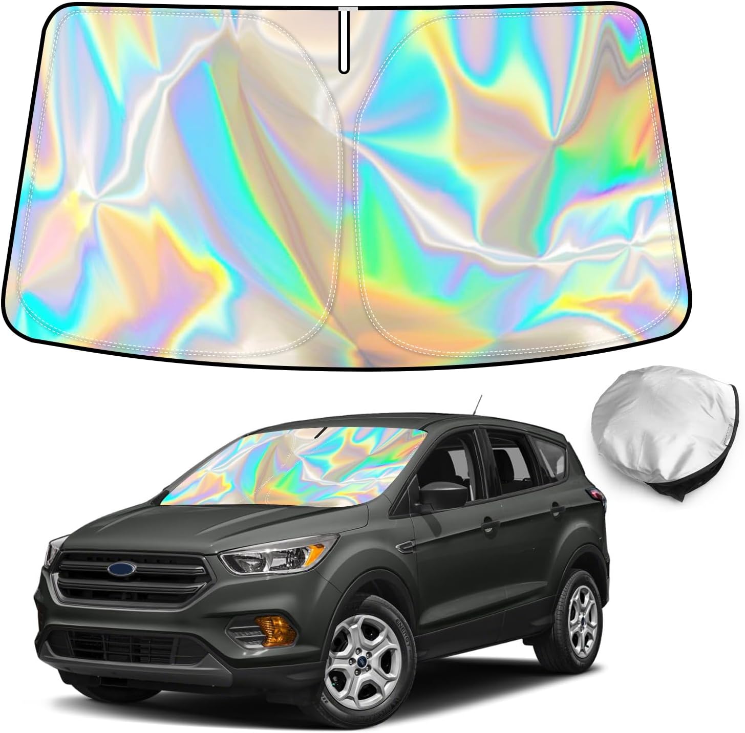 Bestview Windshield Sun Shade for 2013-2019 Ford Escape
