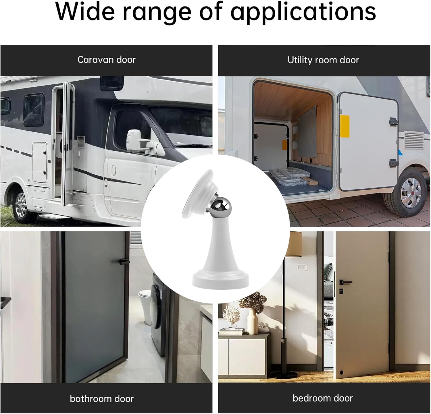 Magnetic Door Holder for RV Camper and Motor Home