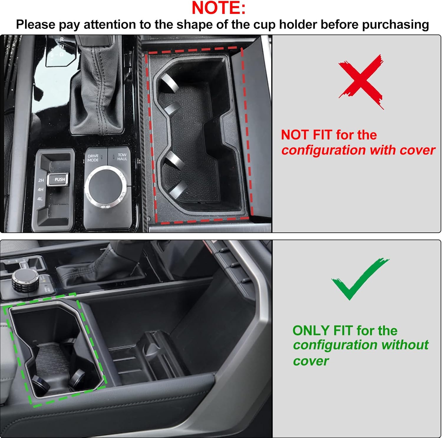 JDMCAR Liner Kit for Toyota Tundra 2022-2025 Gray Trim