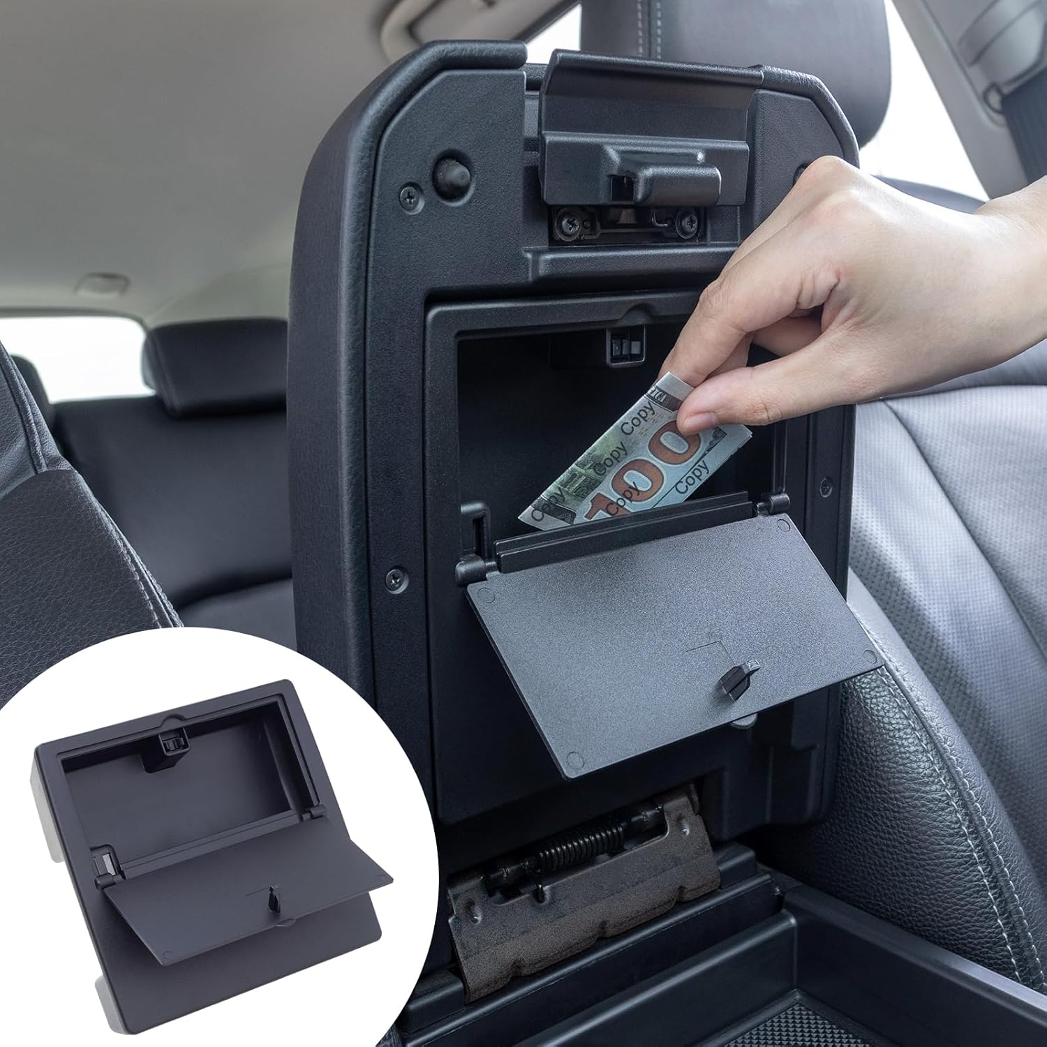 JKCOVER Hidden Box Organizer for Toyota Tacoma 2016-2023