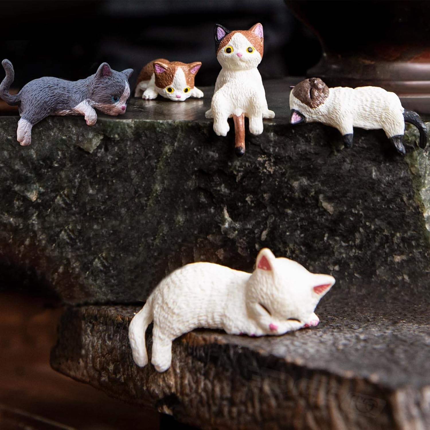 ONEPEACE Mini Cat Car Accessories Set 5 Pcs