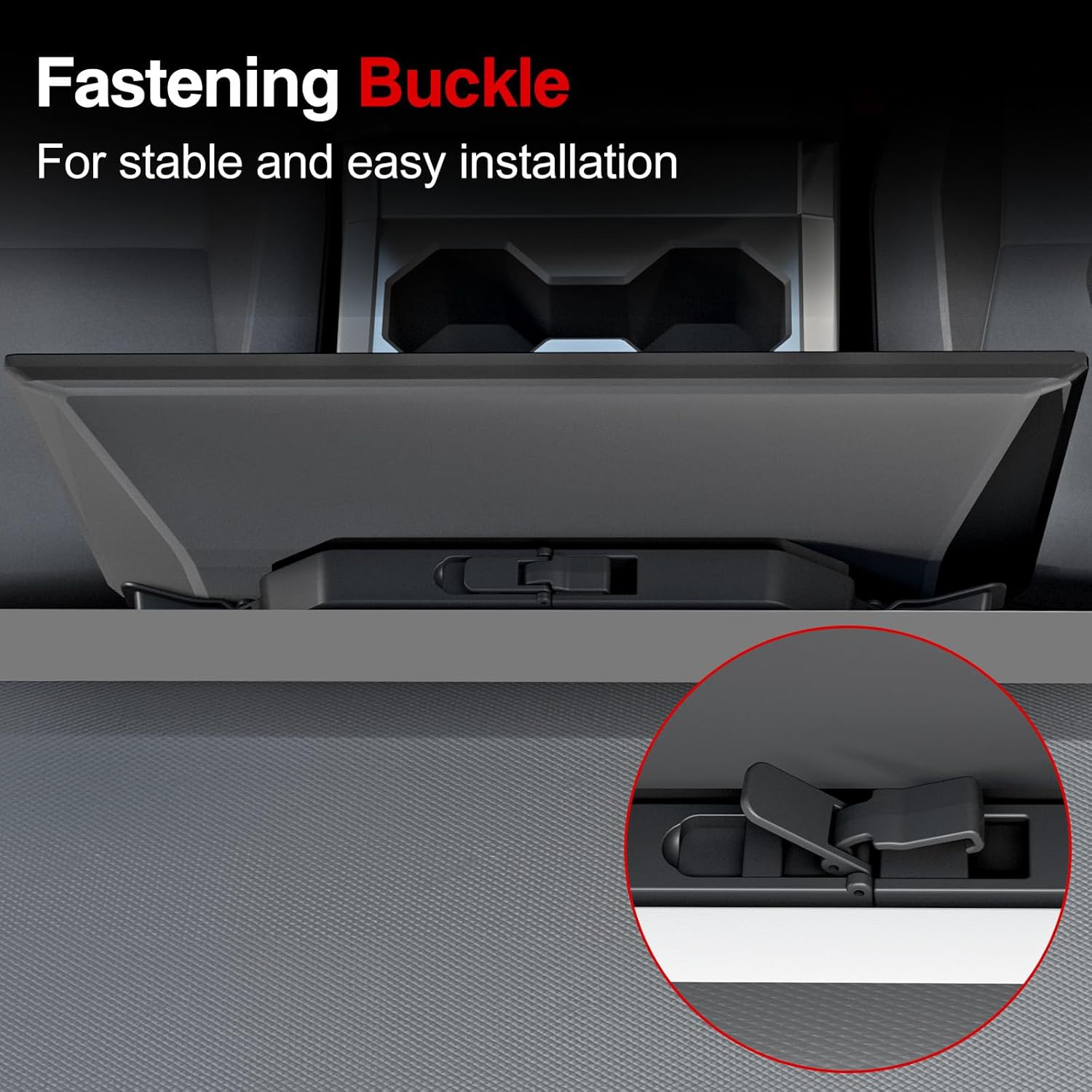 Under Screen Storage Box for Tesla Cybertruck 2024