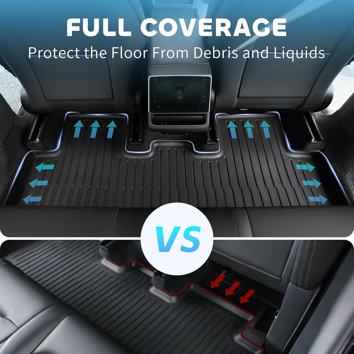 Maysoo Floor Mats for 2025-2026 Tesla Model Y Juniper
