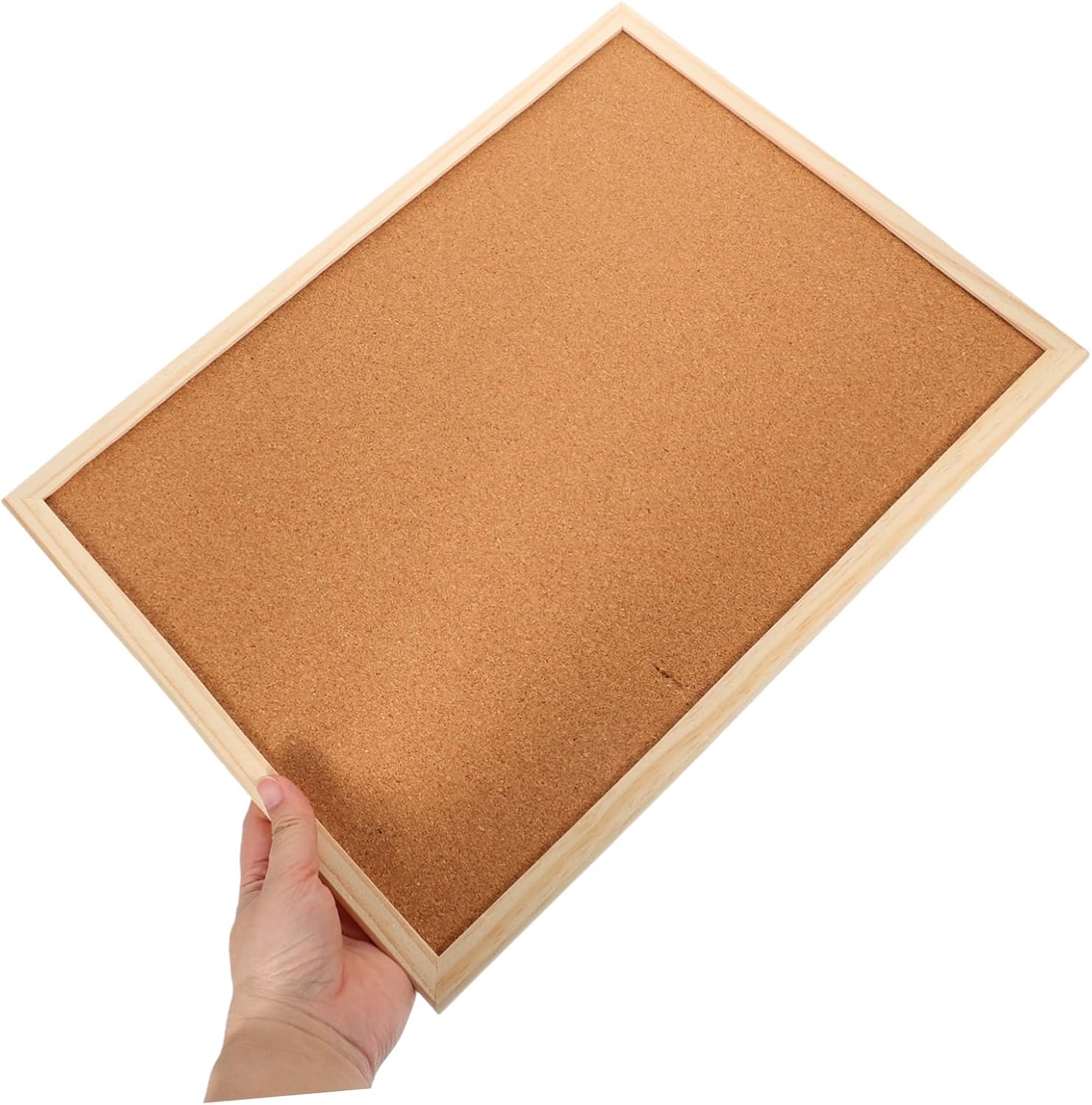 Office Memo Board Corkboard with White Frame Set Decorative