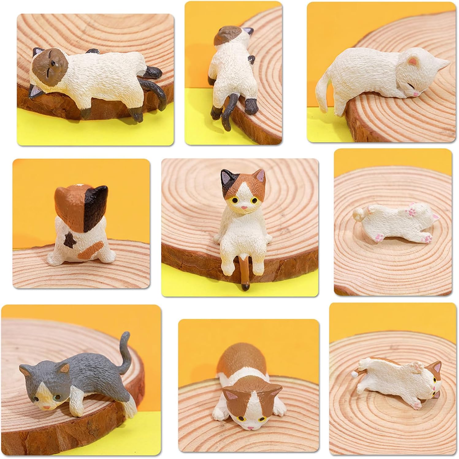 ONEPEACE Mini Cat Car Accessories Set 5 Pcs
