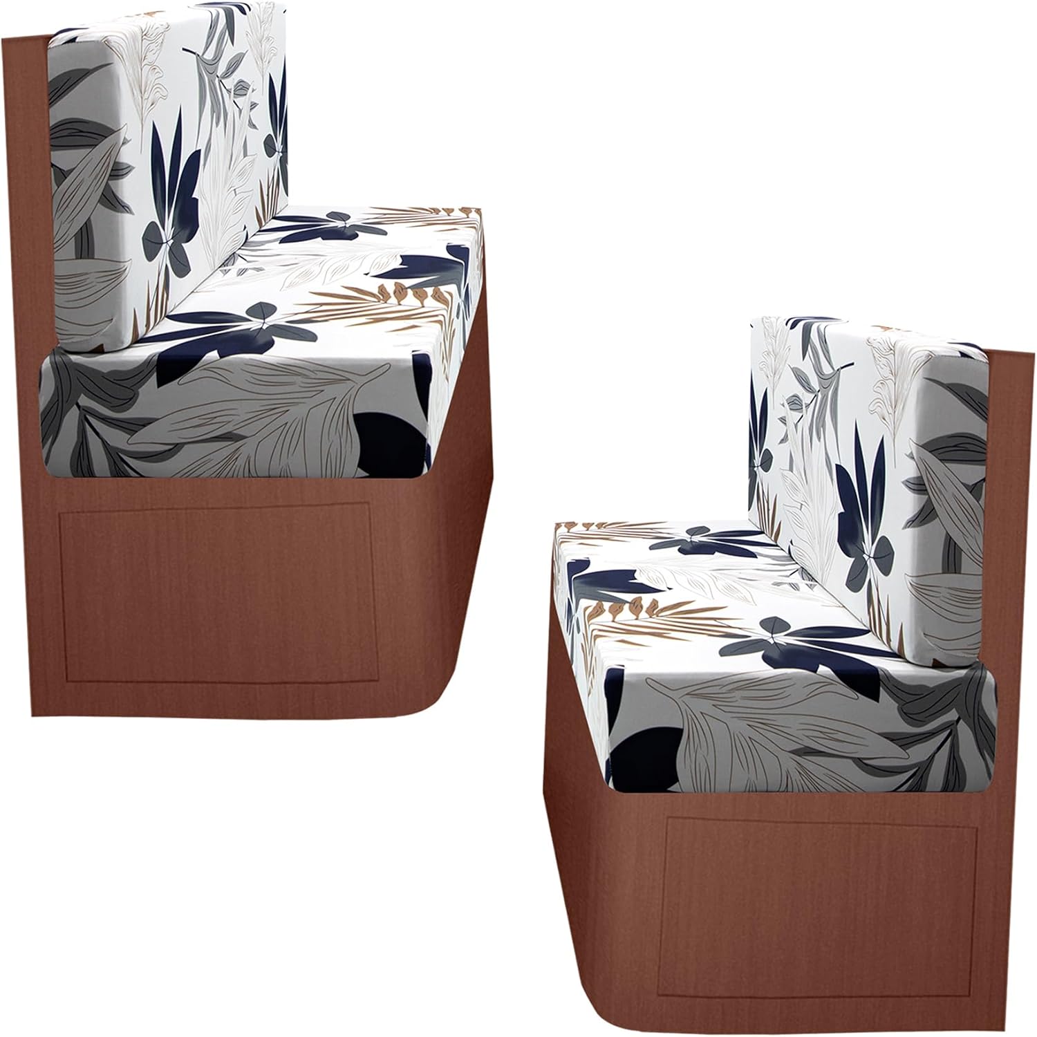 FUANGUI RV Dinette Cushion Covers Stretchable Camper Seats Replacement Washable Furniture Protector