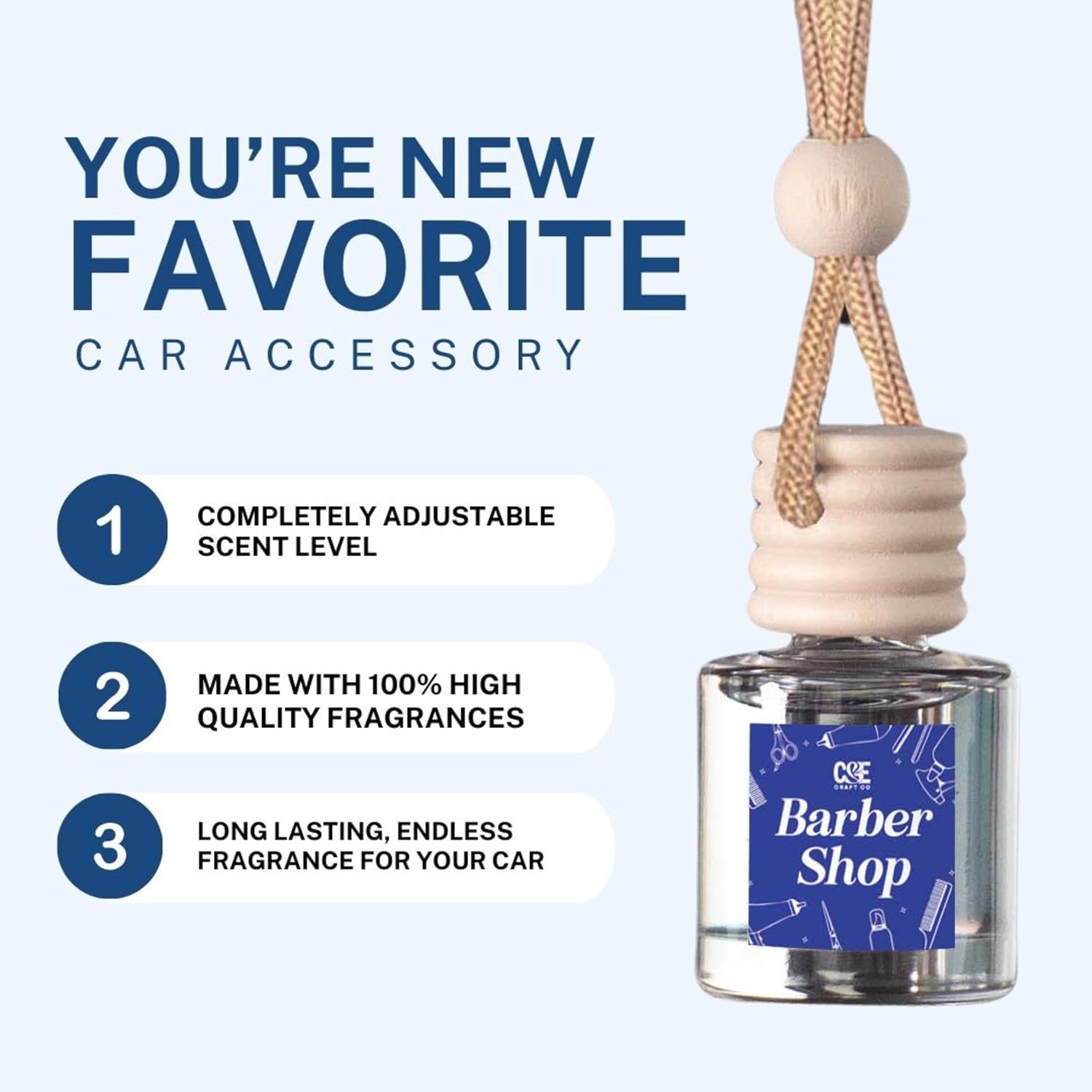 CE CRAFT Car Air Freshener Lavender Vanilla