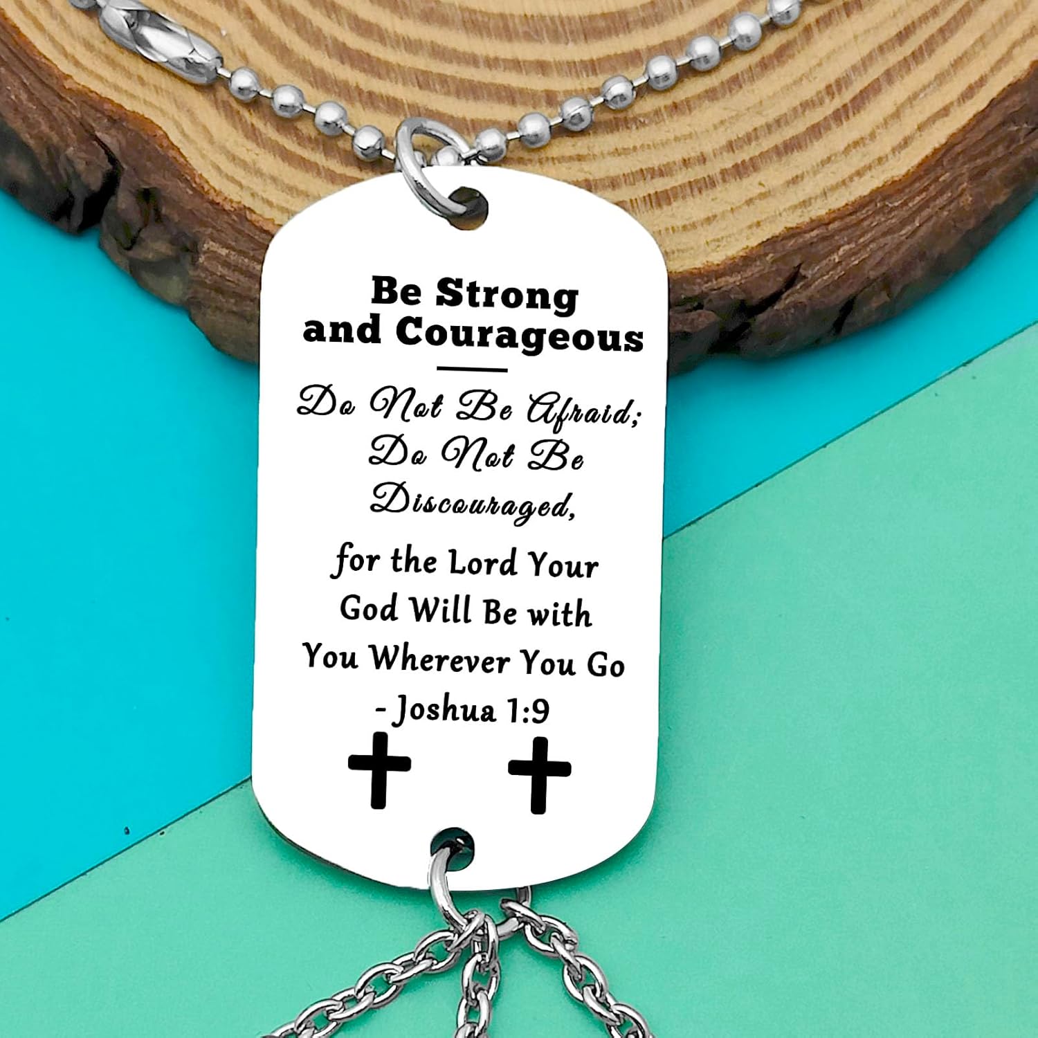 Christian Car Hanging Ornament - Faith Bible Pendant for Home and Vehicle