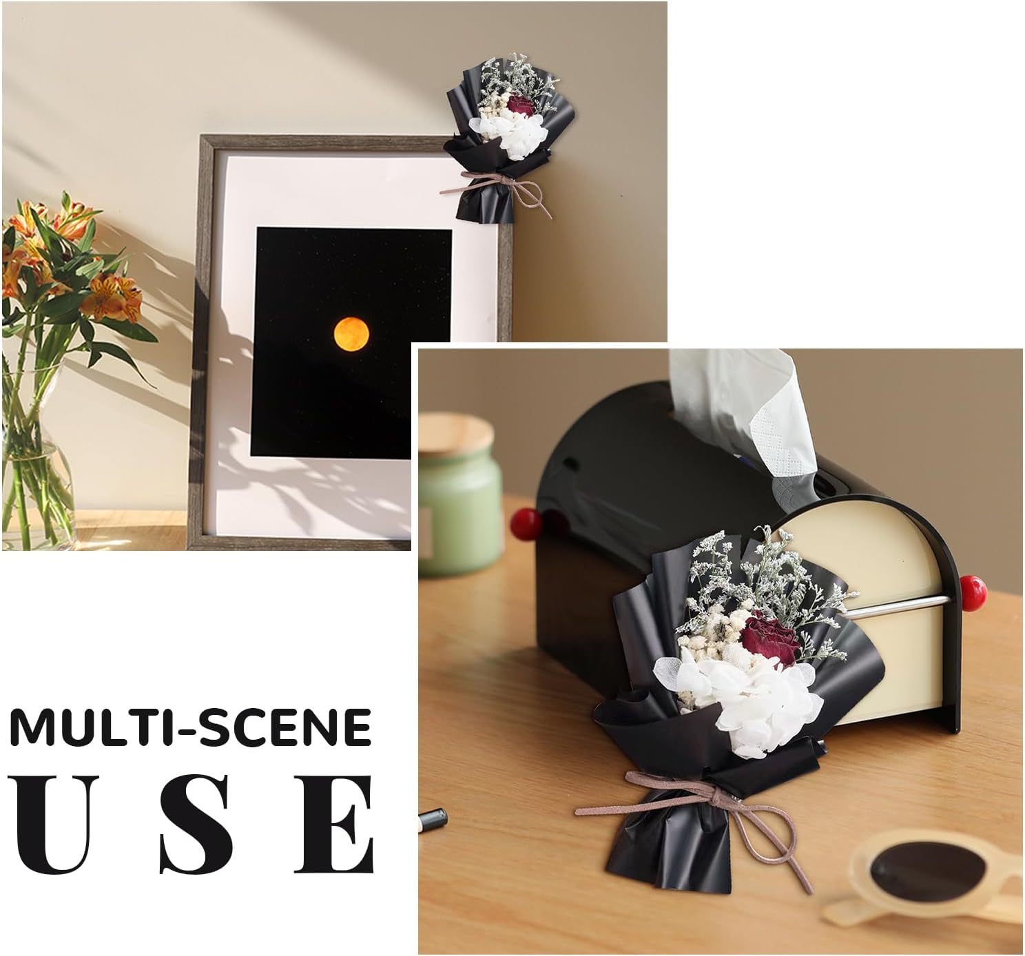 Mini Dried Flower Air Freshener Car Clip