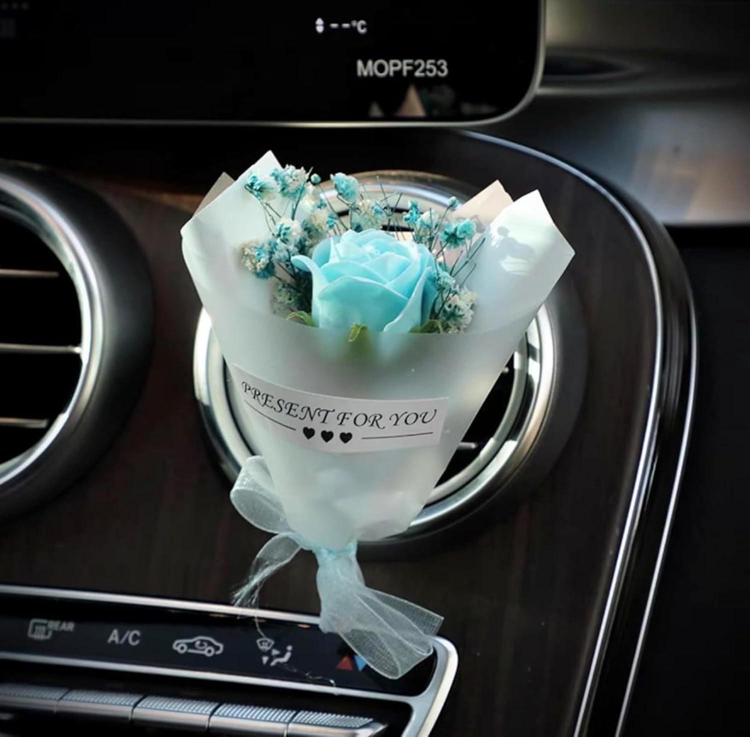 Blue Rose Dried Flower Scent Diffuser Ornament