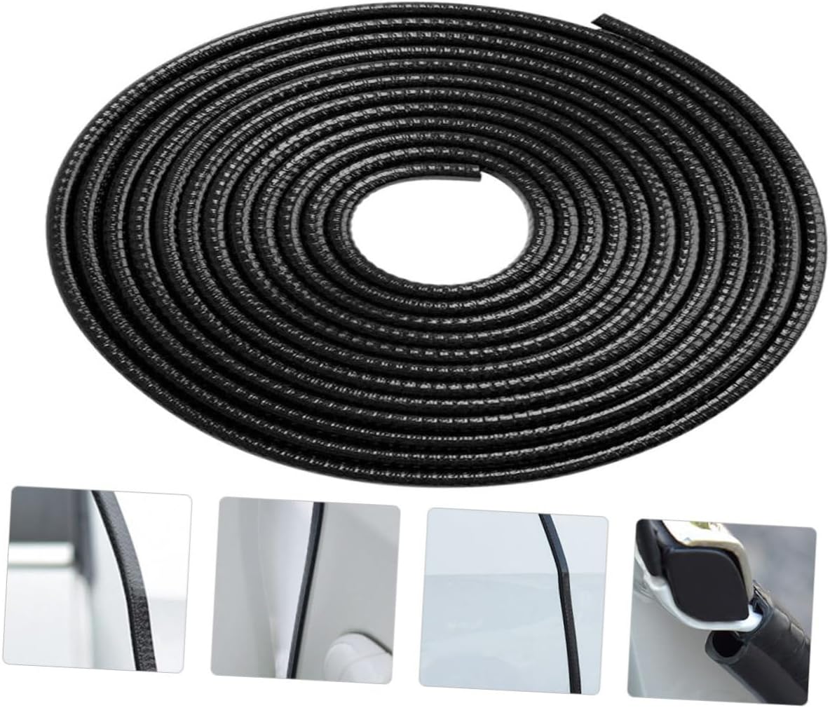 Garneck Weatherproof Car Door Seal Strip for Soundproof and Draft Stopper