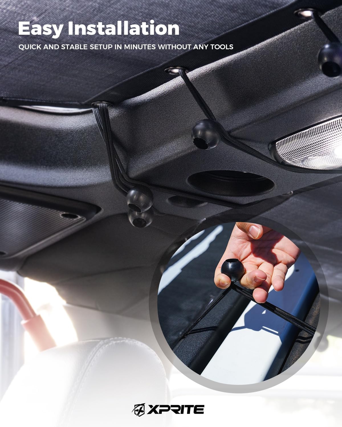 Xprite Adventure Sunshade for Jeep Wrangler JL 4 Door