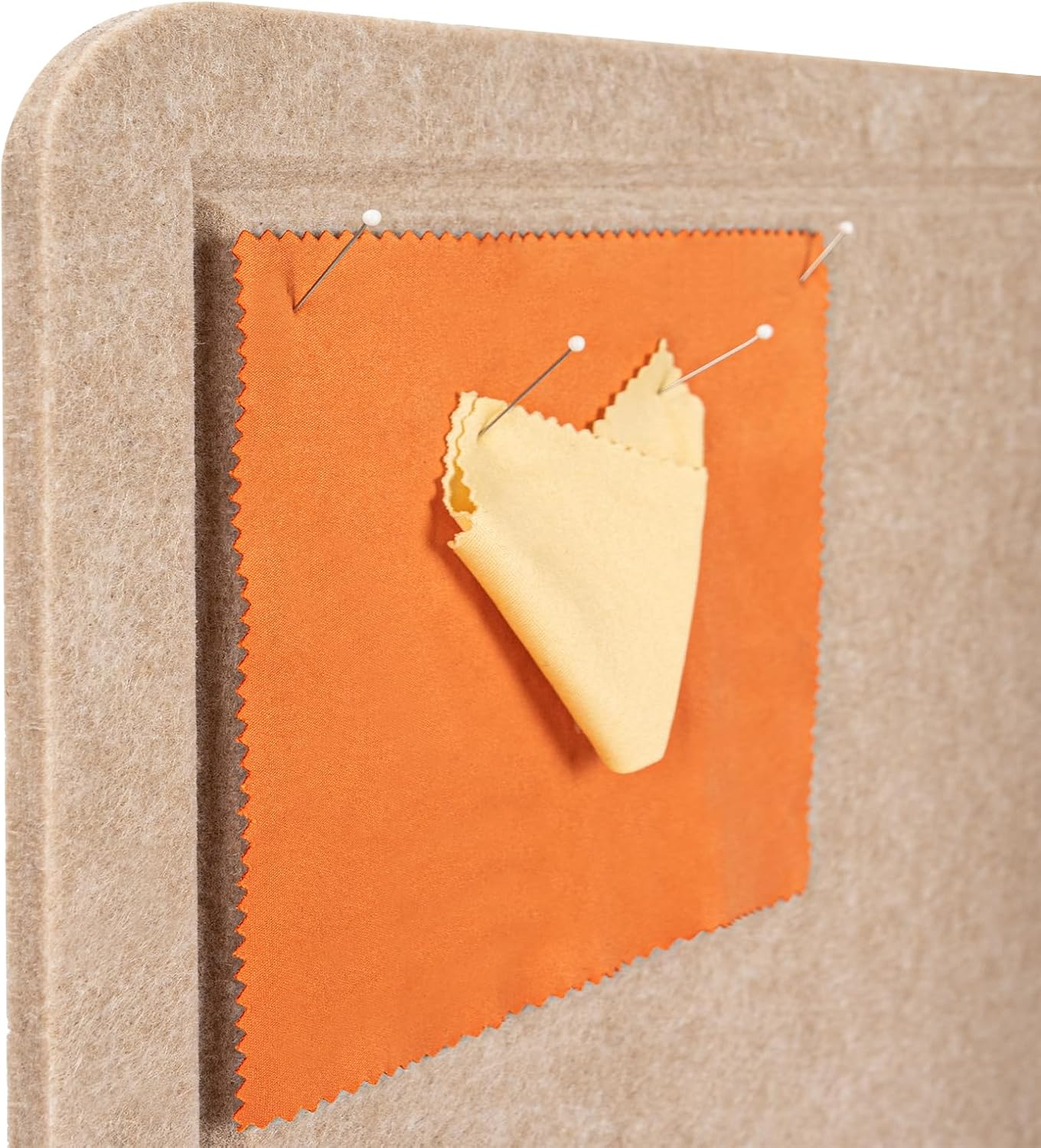 Lightomorrow Large Felt Bulletin Board 48x48 Inches