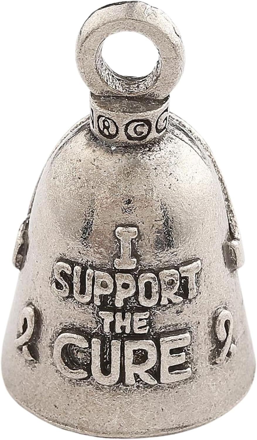 Guardian Bell Sentiment Lucky Bell with Keyring and Black Velvet Bag