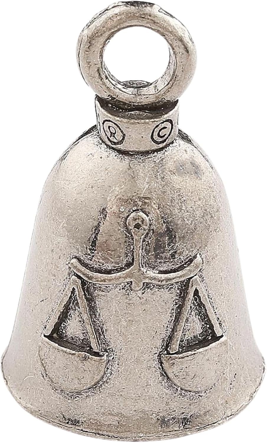 Guardian Bell Zodiac Signs Good Luck Bell with Keyring and Black Velvet Bag