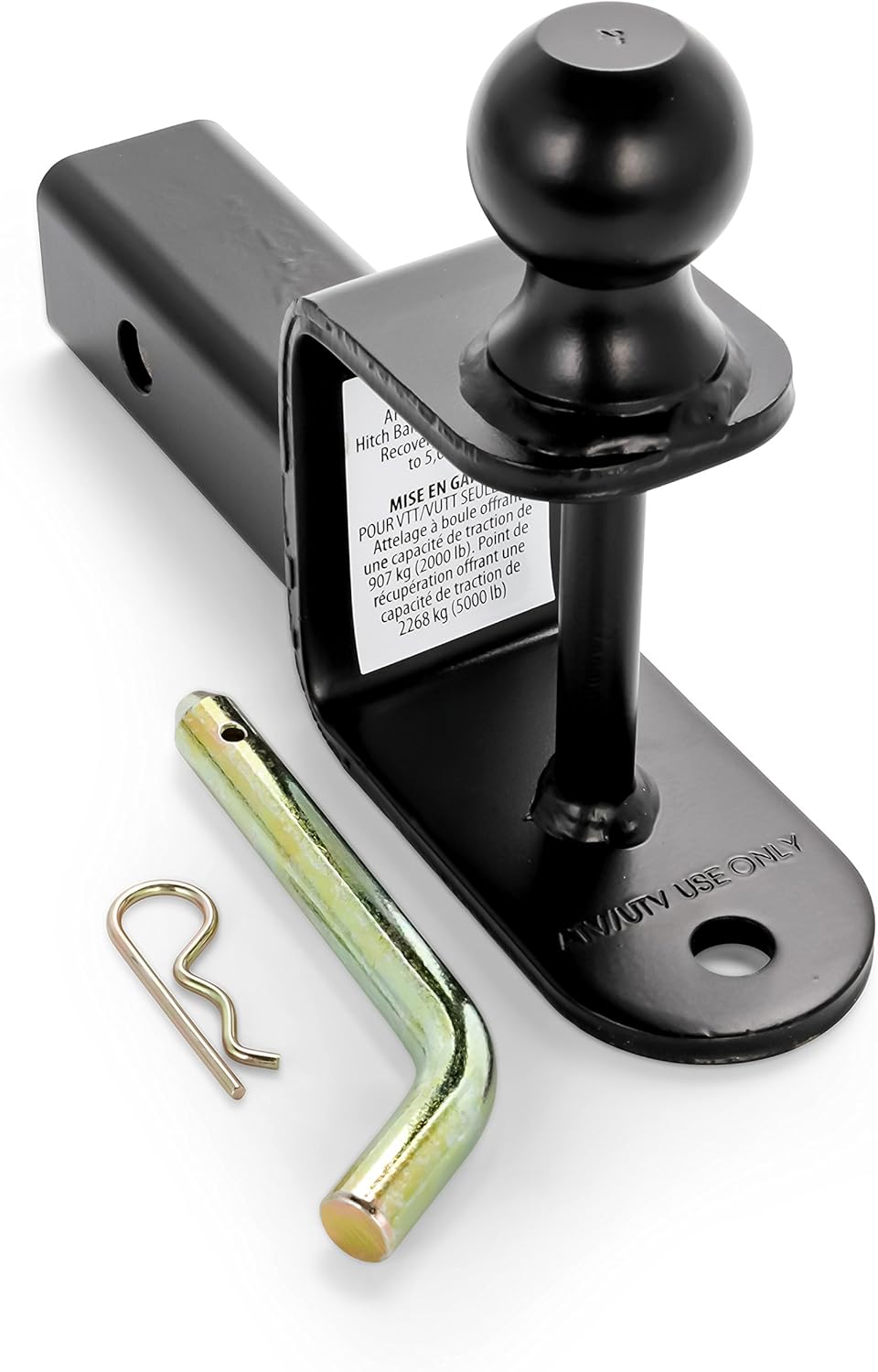 Black Boar UTV ATV Multi-Hitch With 2 Ball and 6 Shank