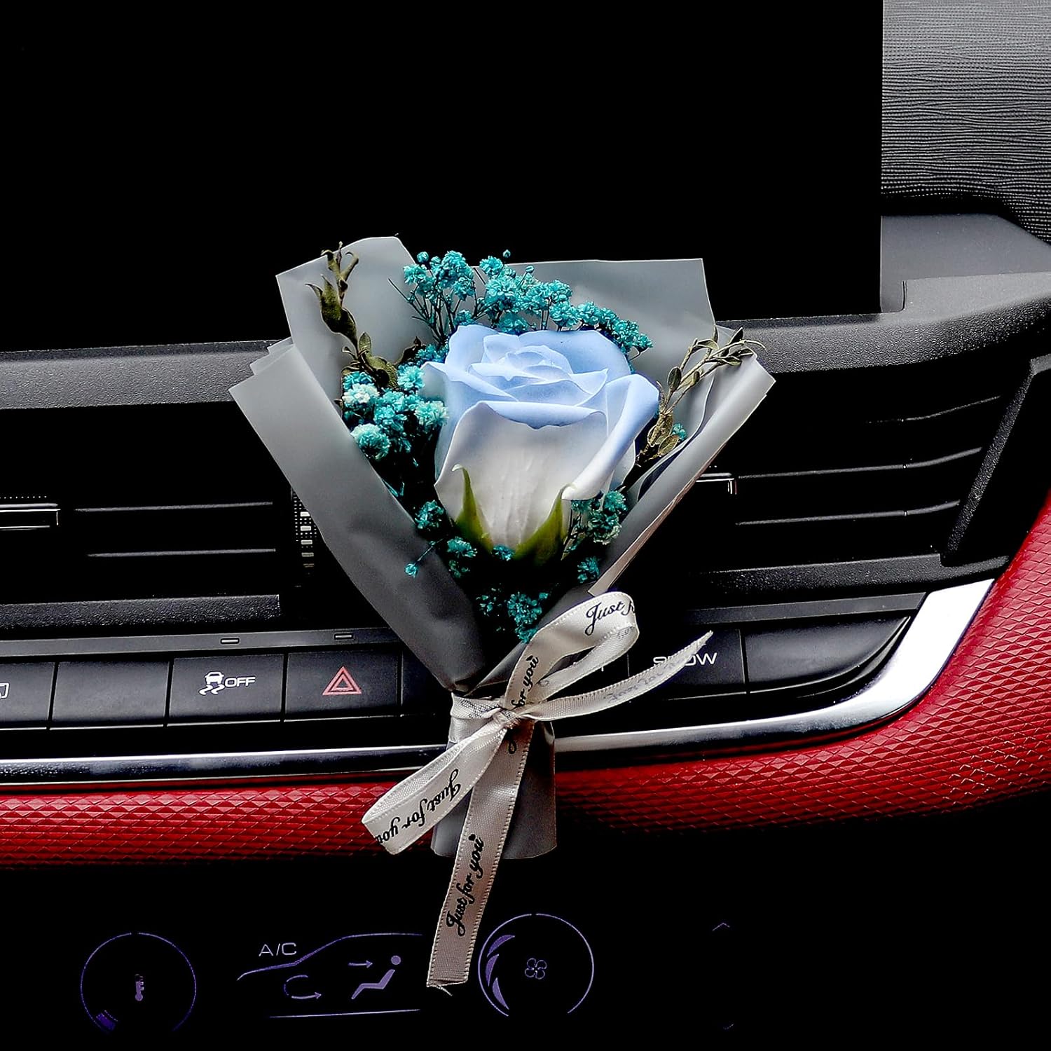 BtlBee Mini Dried Flower Bouquet Air Freshener Vent Clip