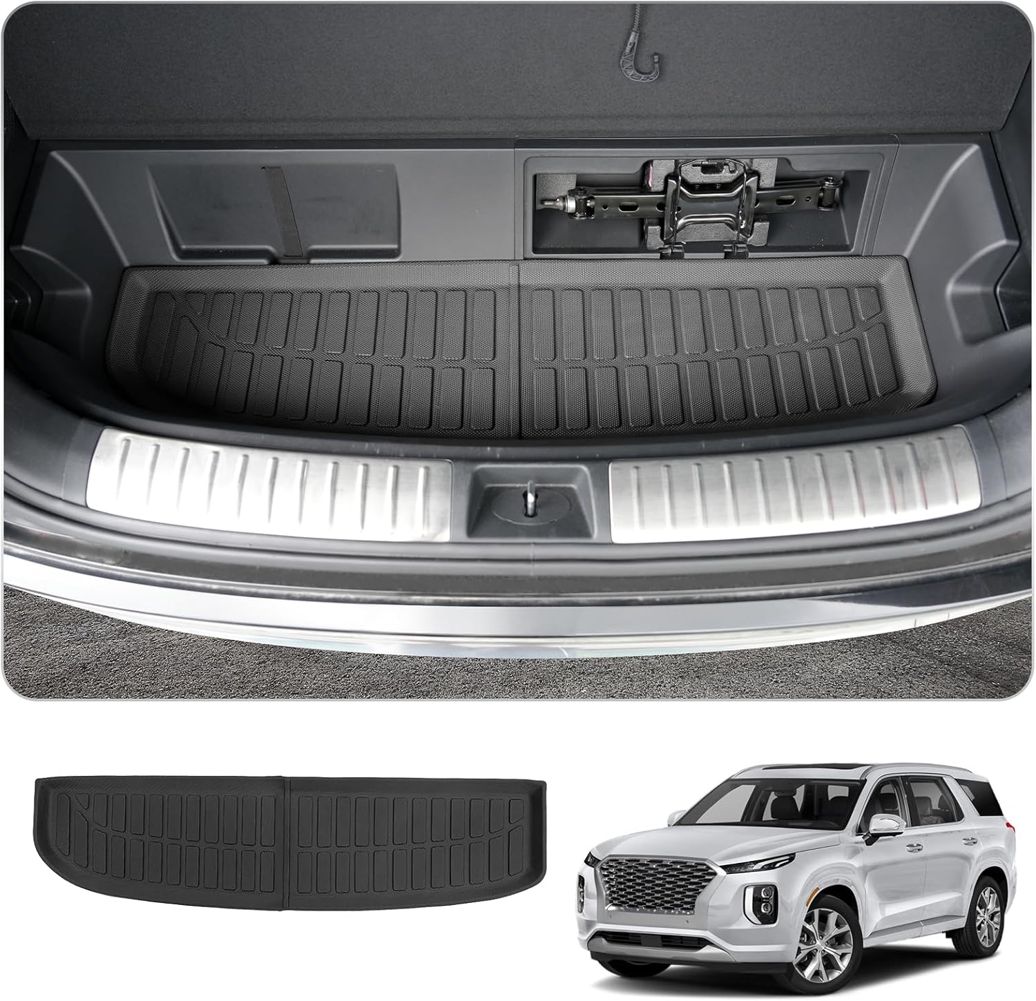 Thinzyou Lower Trunk Mat for Hyundai Palisade 2020-2025