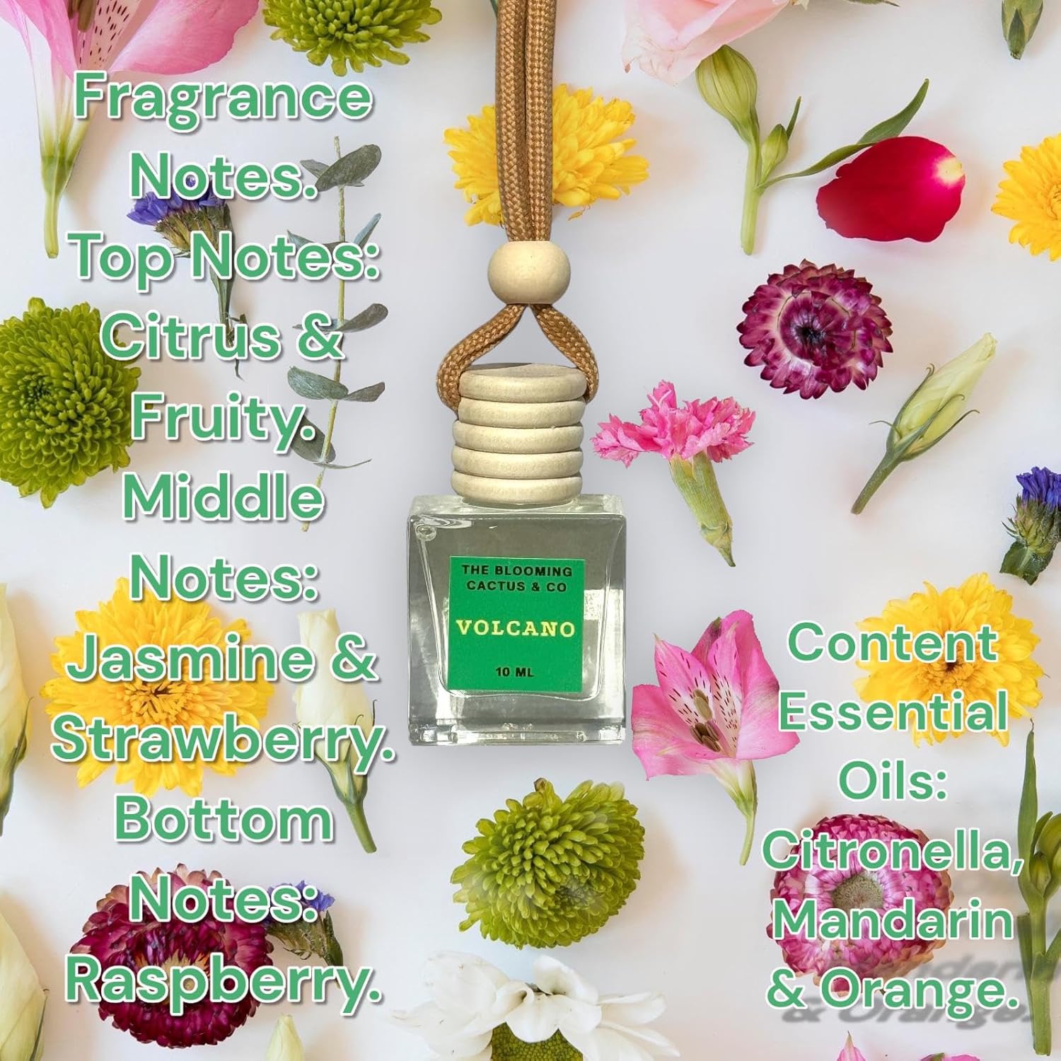 2 oz Fragrance Oil Diffuser Refills Volcano