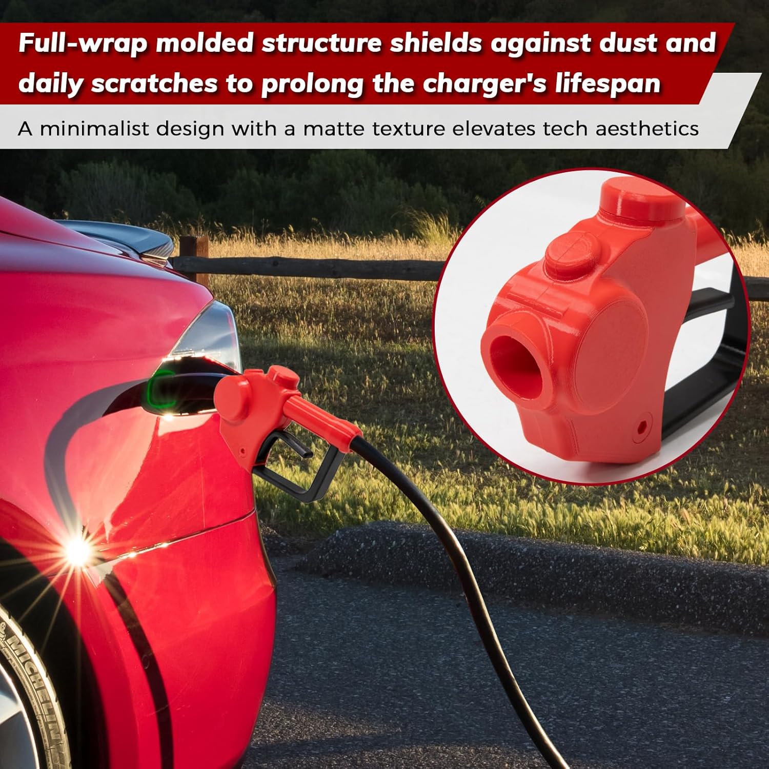 Mobile Charger Decorative Cover for Tesla
