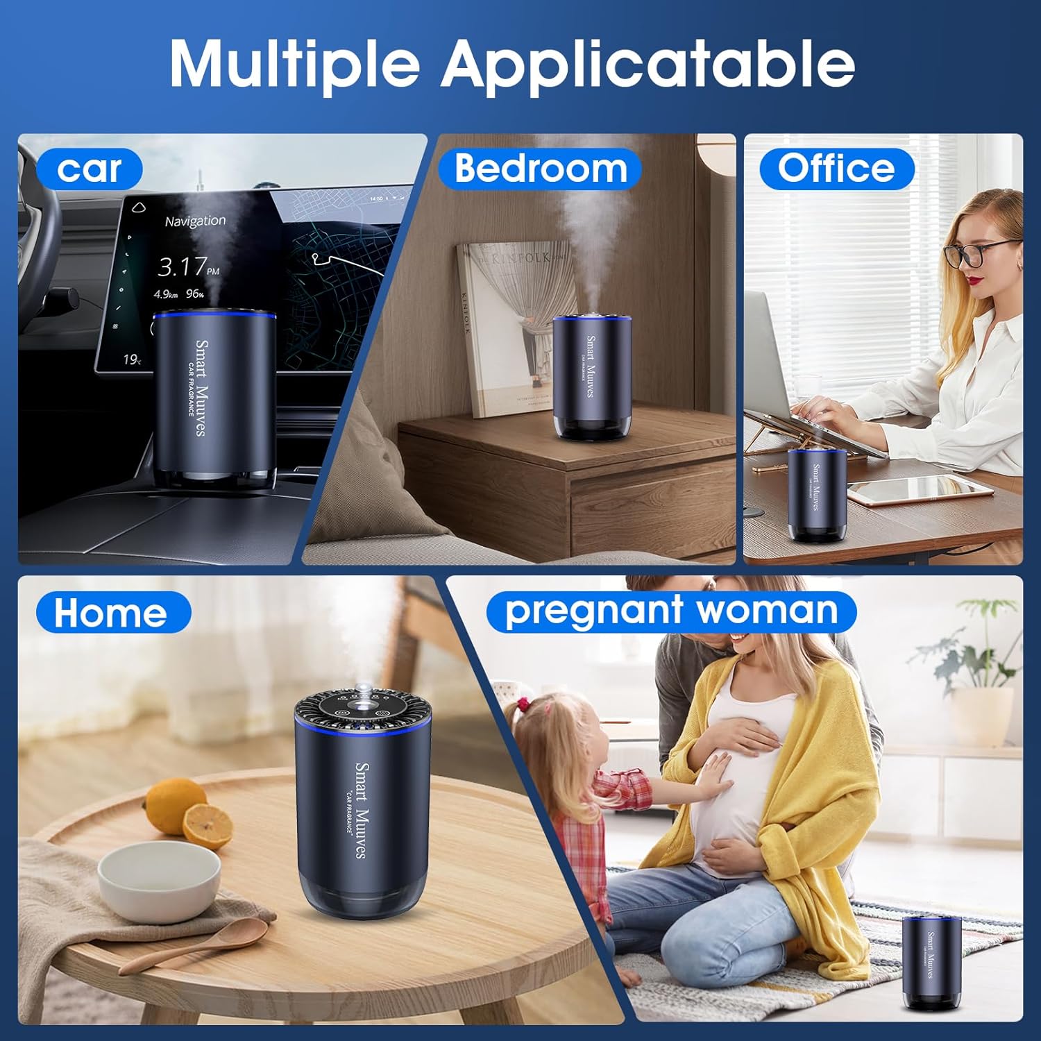 Smart Muuves Smart Car Air Freshener Diffuser