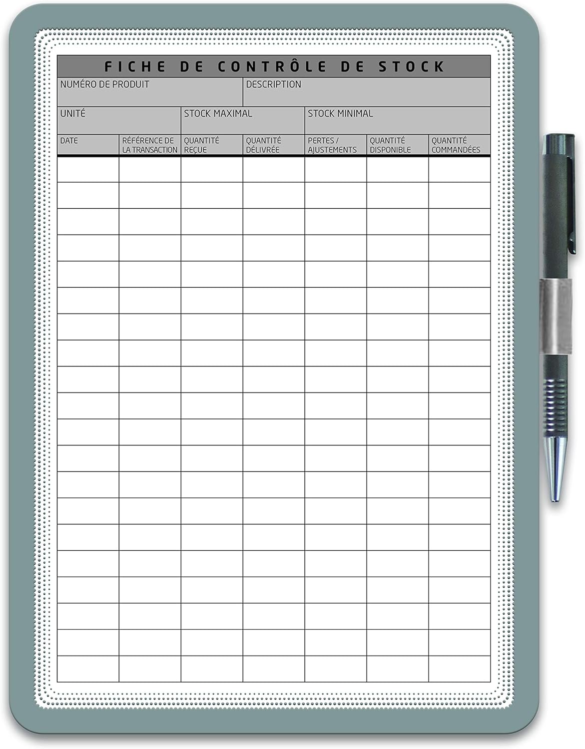 Djois Tarifold ES 194110 Pack of 2 Adhesive A4 Clipboard