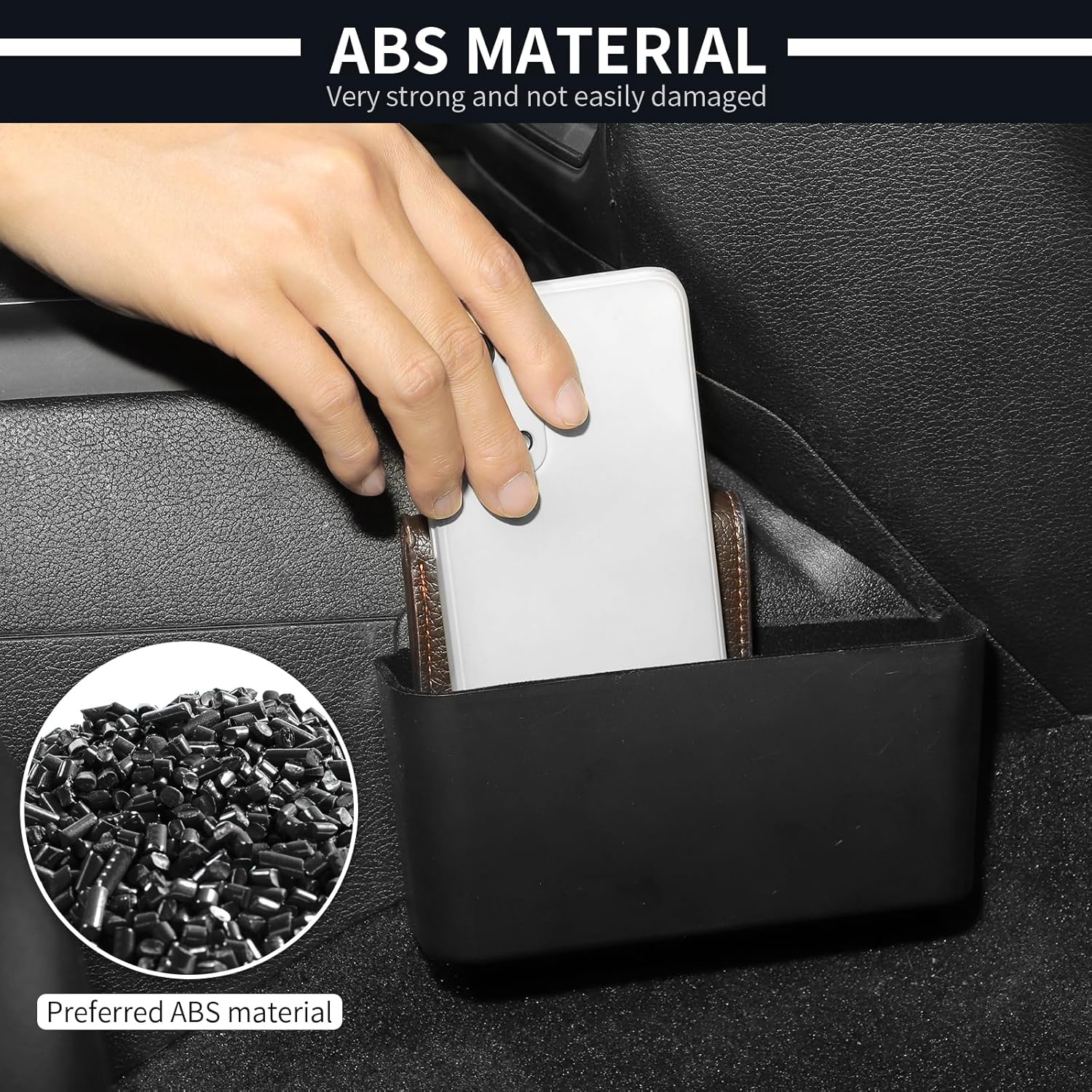 JWWY Gear Shift Storage Box for Jeep Wrangler JL JLU 4xe