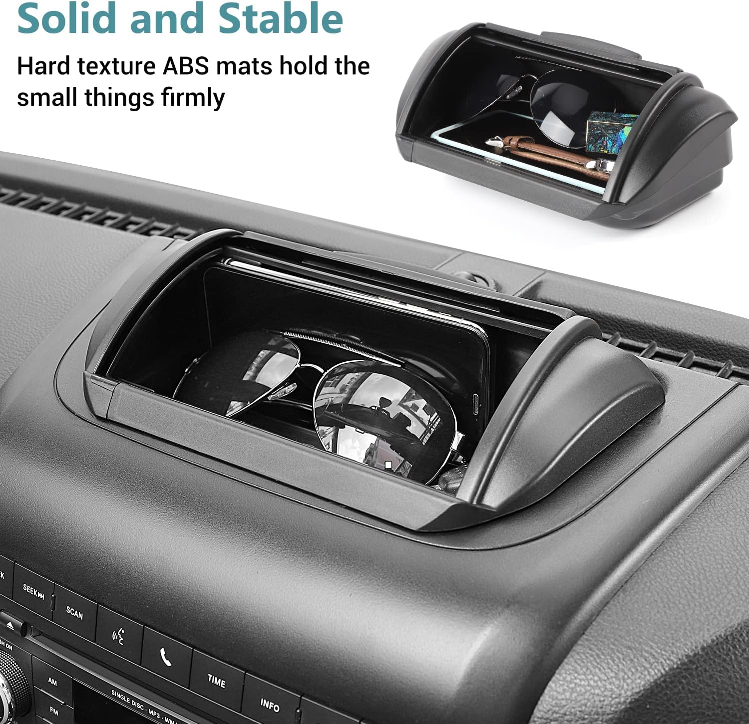 RT-TCZ Jeep Wrangler JK Dashboard Storage Tray Box
