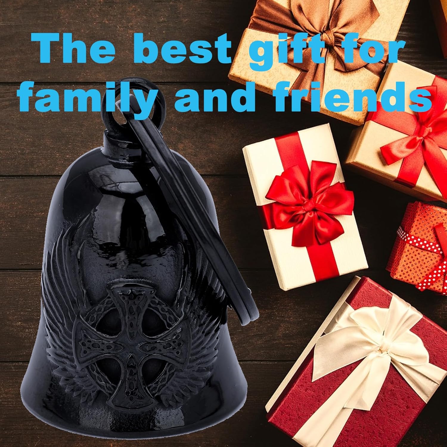 Motorcycle Angel Bell - Stylish Safety Accessory for Riders