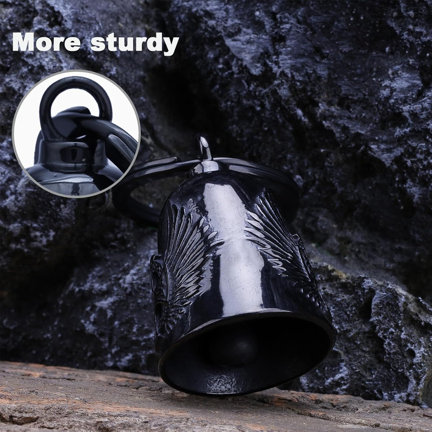 Motorcycle Angel Bell - Stylish Safety Accessory for Riders