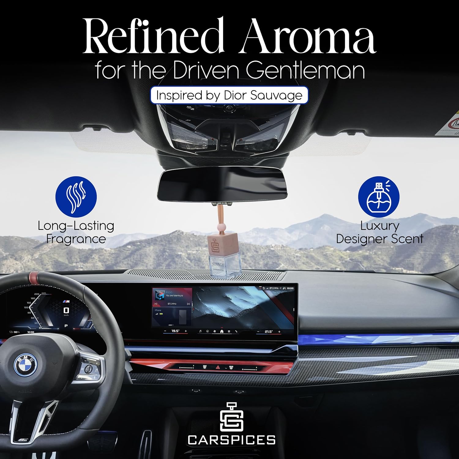 CARSPICES Suvage Fragrance Diffuser - Luxury Car Scent